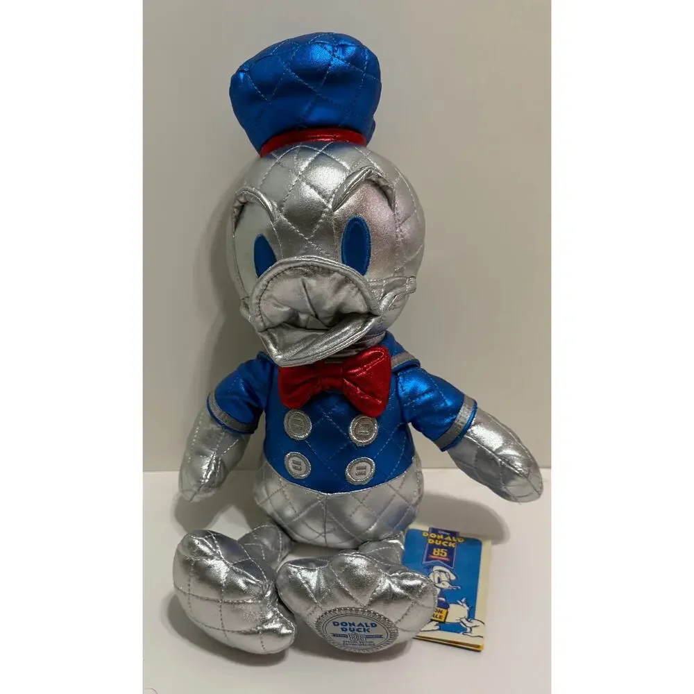 2019 Disney Store Exclusive Donald Duck 85th Anniversary Plush. Lot of 2